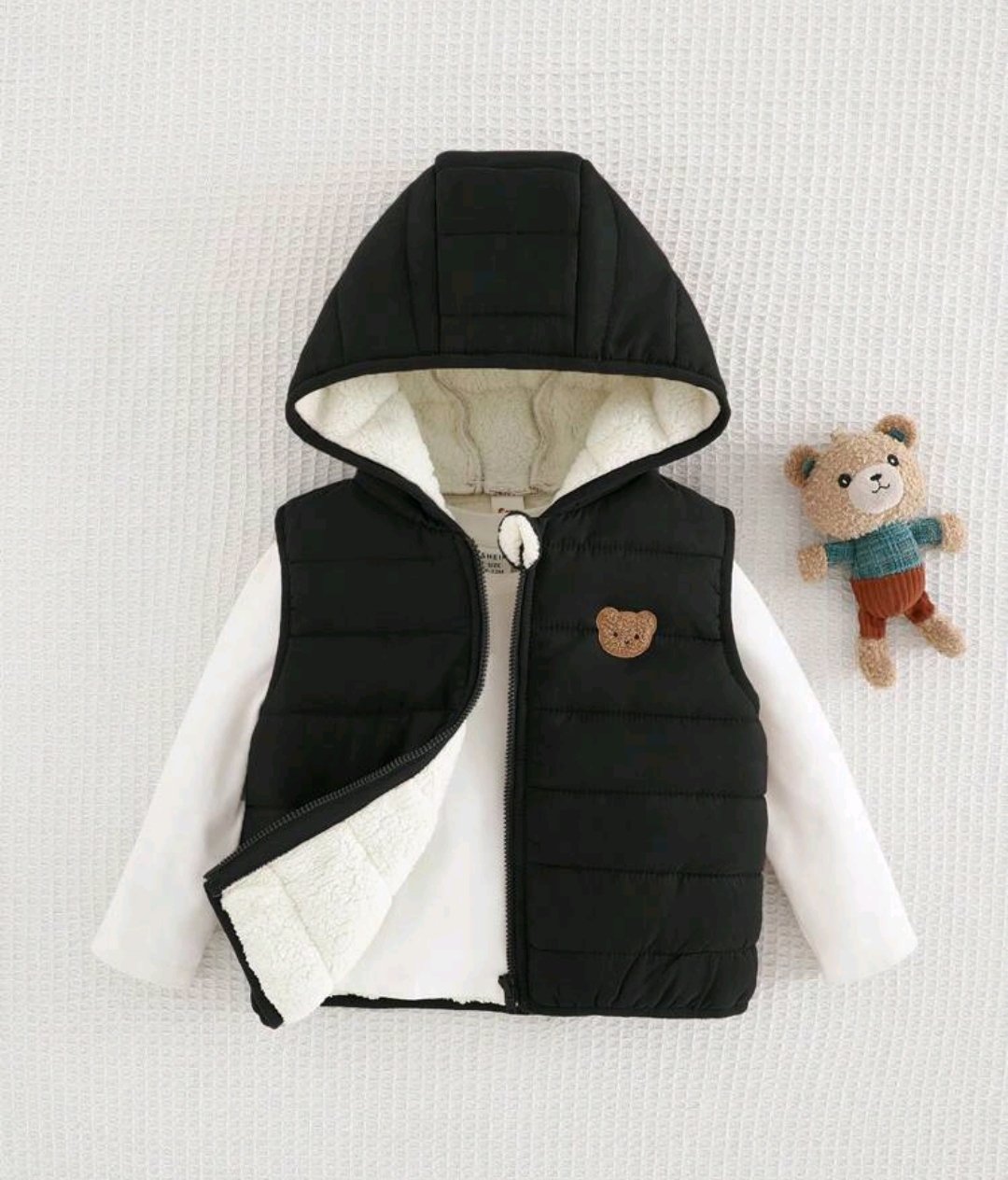 Chaleco con corderito - Image 5